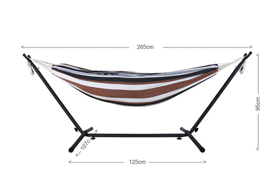 Image Title Anderson Calming Desert Hammock with Stand - Ministry of Chair